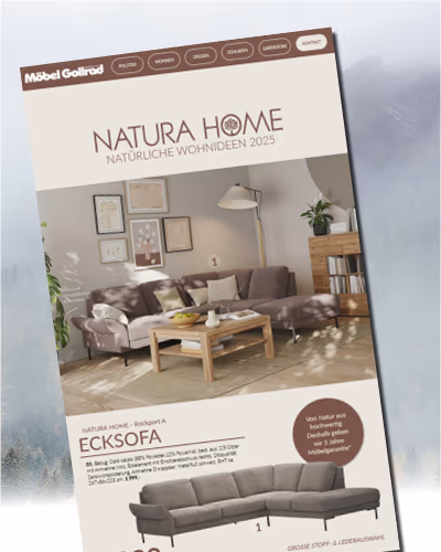 natura home, Möbel Gollrad